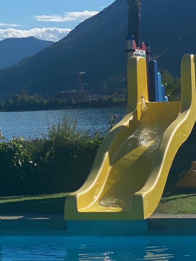 Holiday On The Lake Lugano 2-16 Bissone Exterior photo