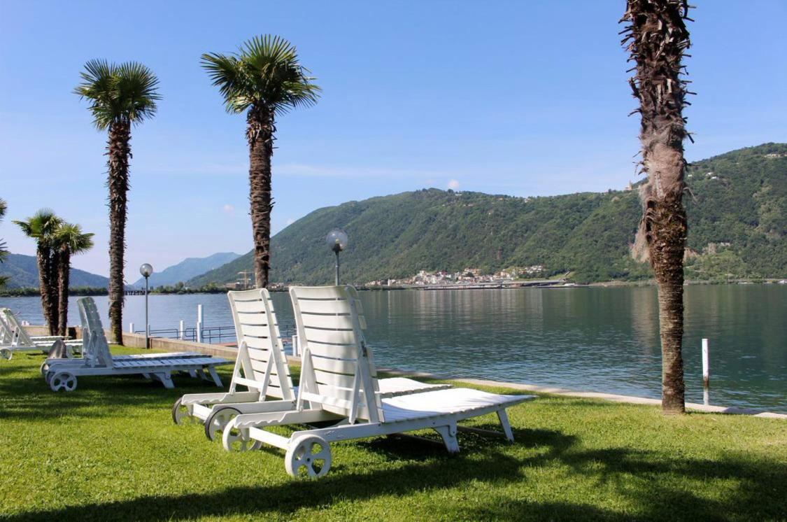Holiday On The Lake Lugano 2-16 Bissone Exterior photo
