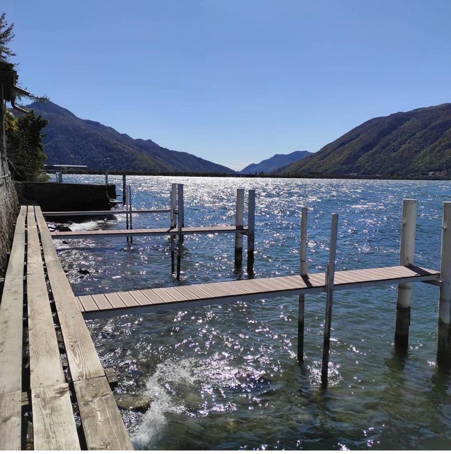 Holiday On The Lake Lugano 2-16 Bissone Exterior photo